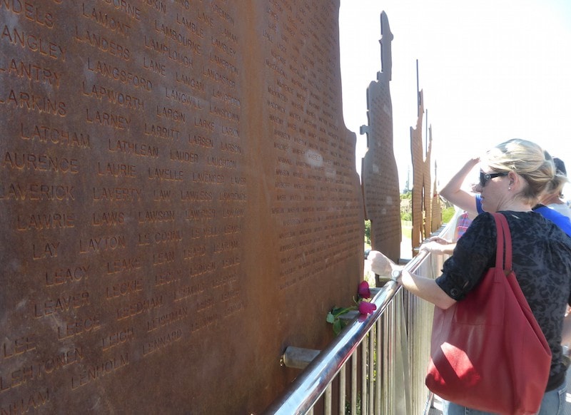Memorial walk newcastle
