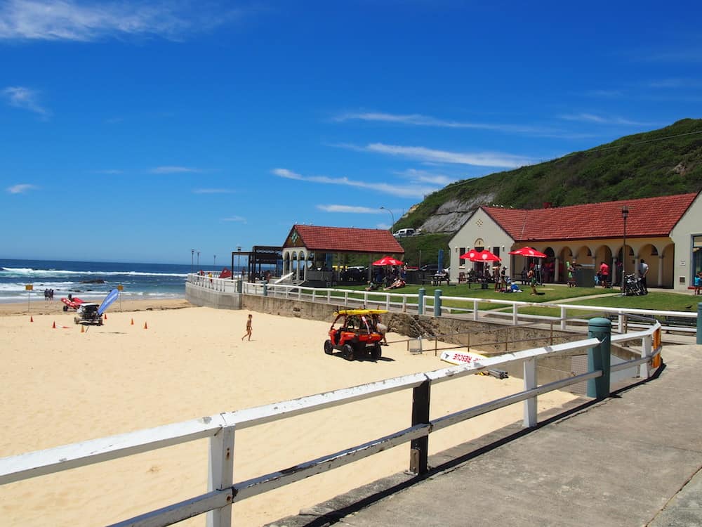 Nobbys Beach kiosk