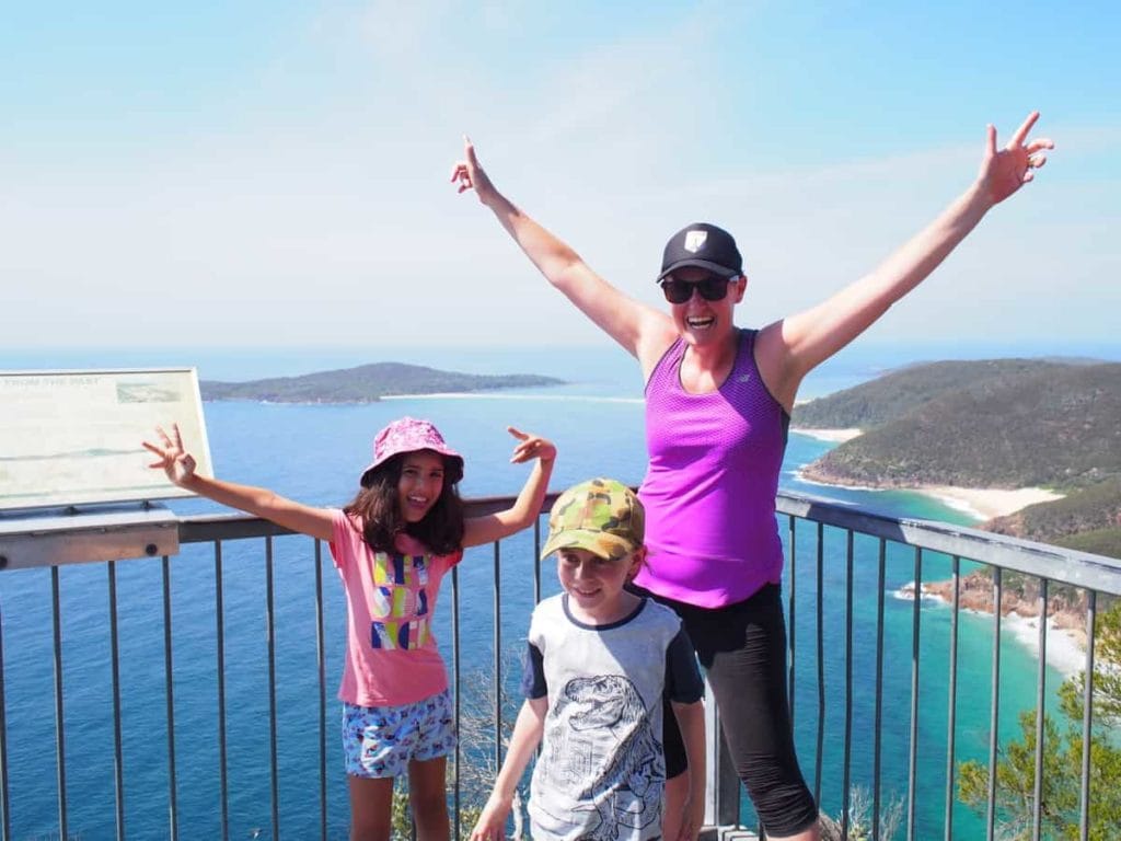 Tomaree Headland summit walk Port Stephens