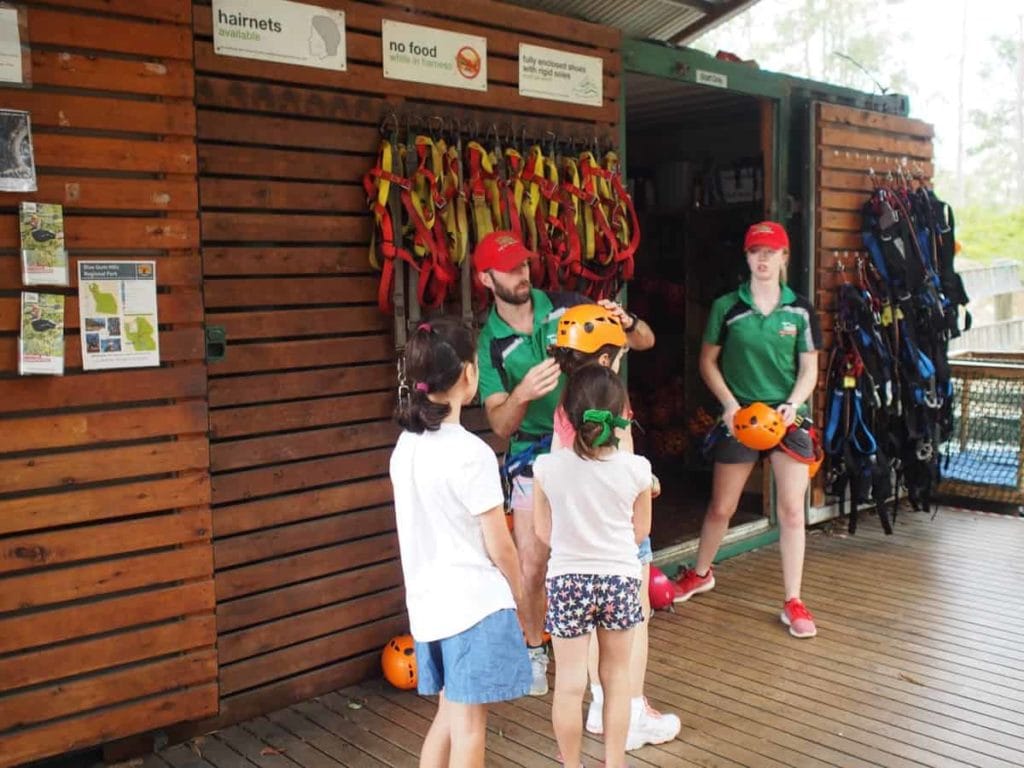 TreeTops Adventure Park Kids Training