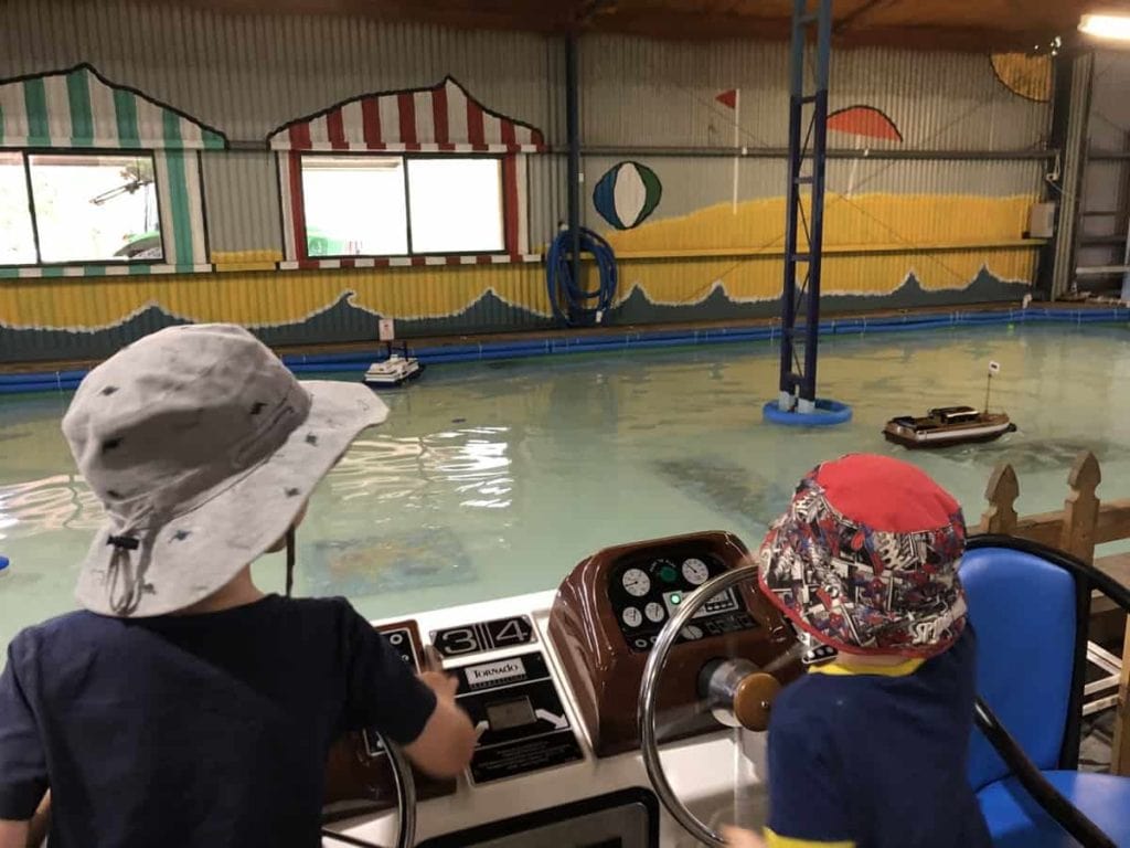 Toboggan Hill Park Remote Control Boats