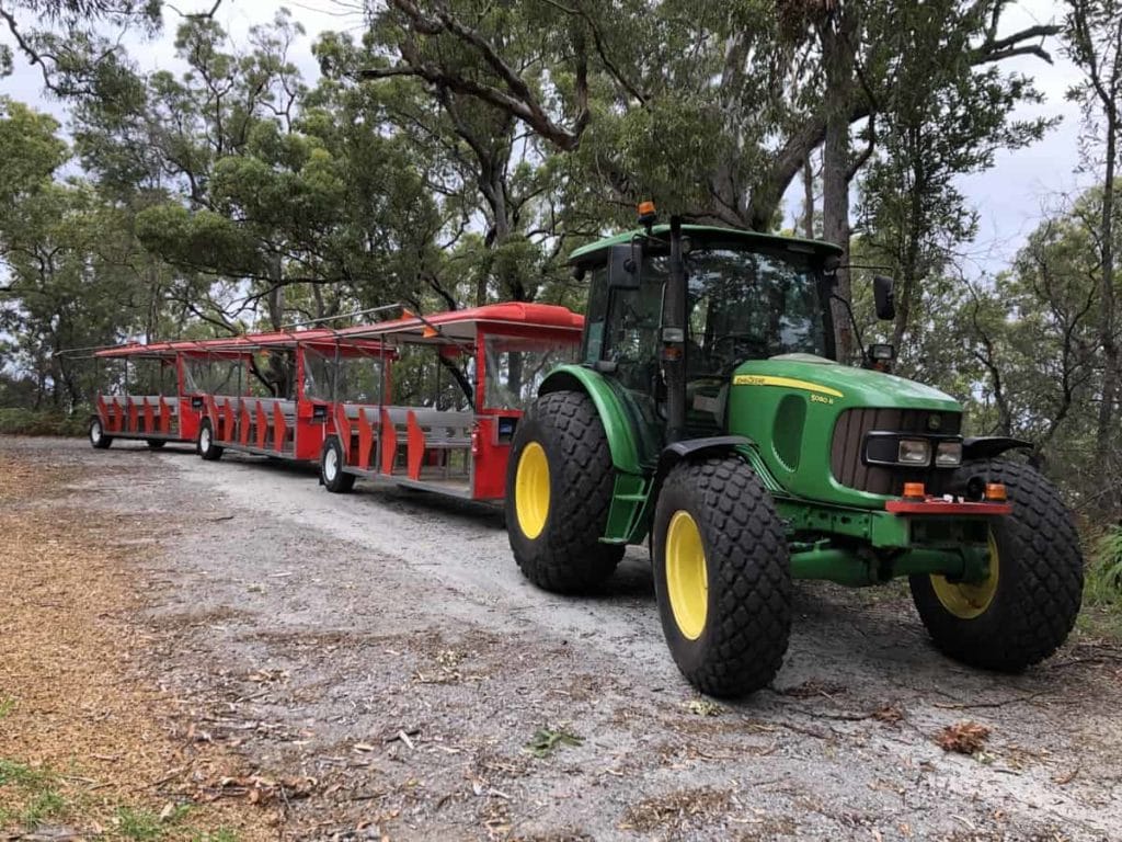 Toboggan Hill Park Tractor