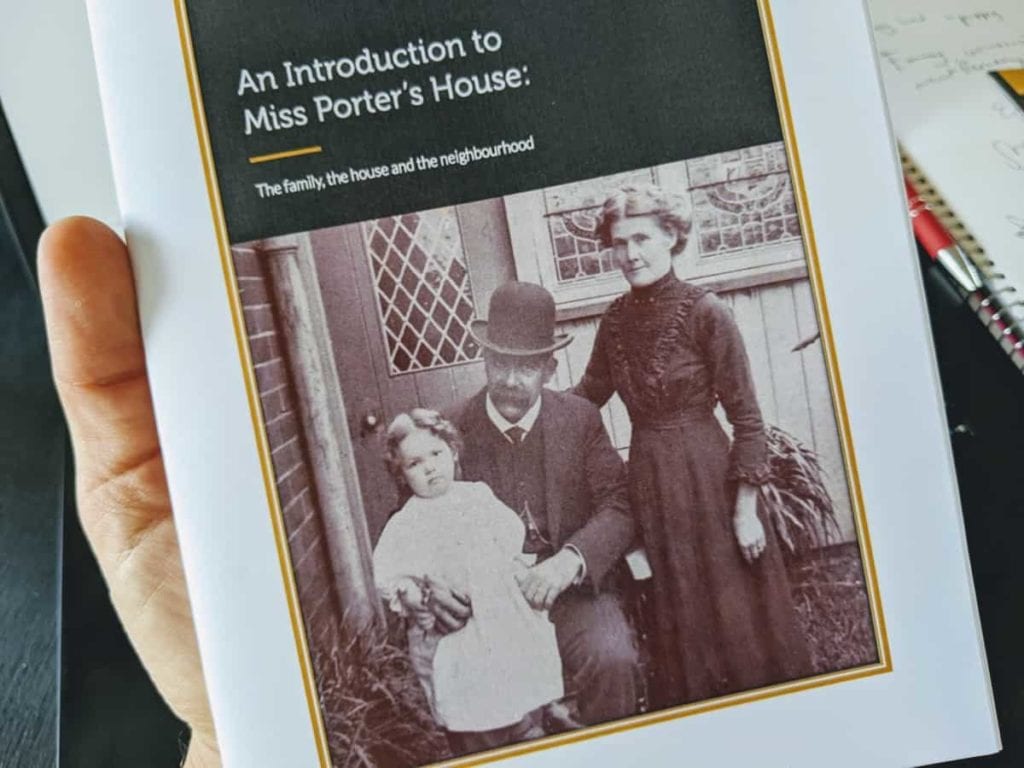 Miss Porters House Brochure