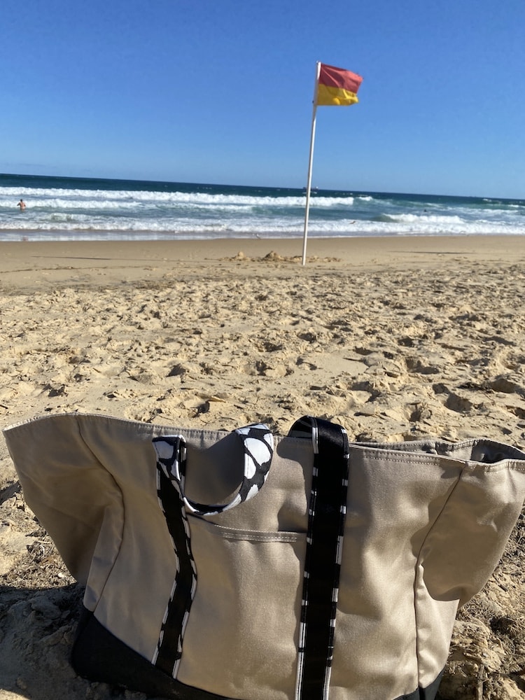 Basil Bangs Beach Tote