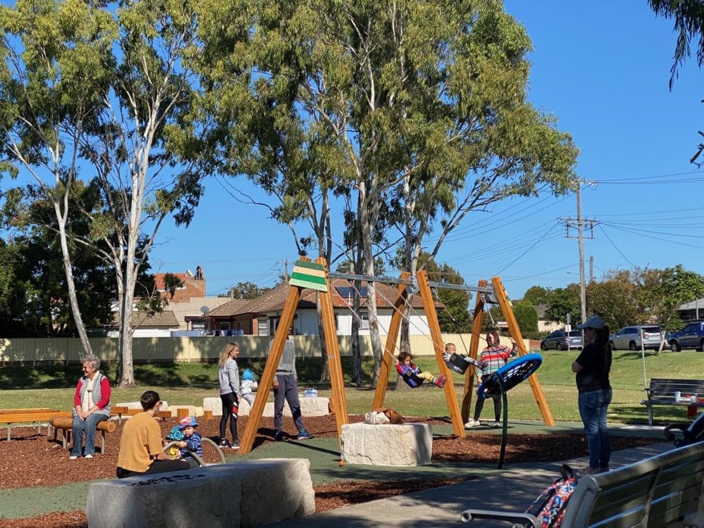 Novocastrian Park Playground in New Lambton