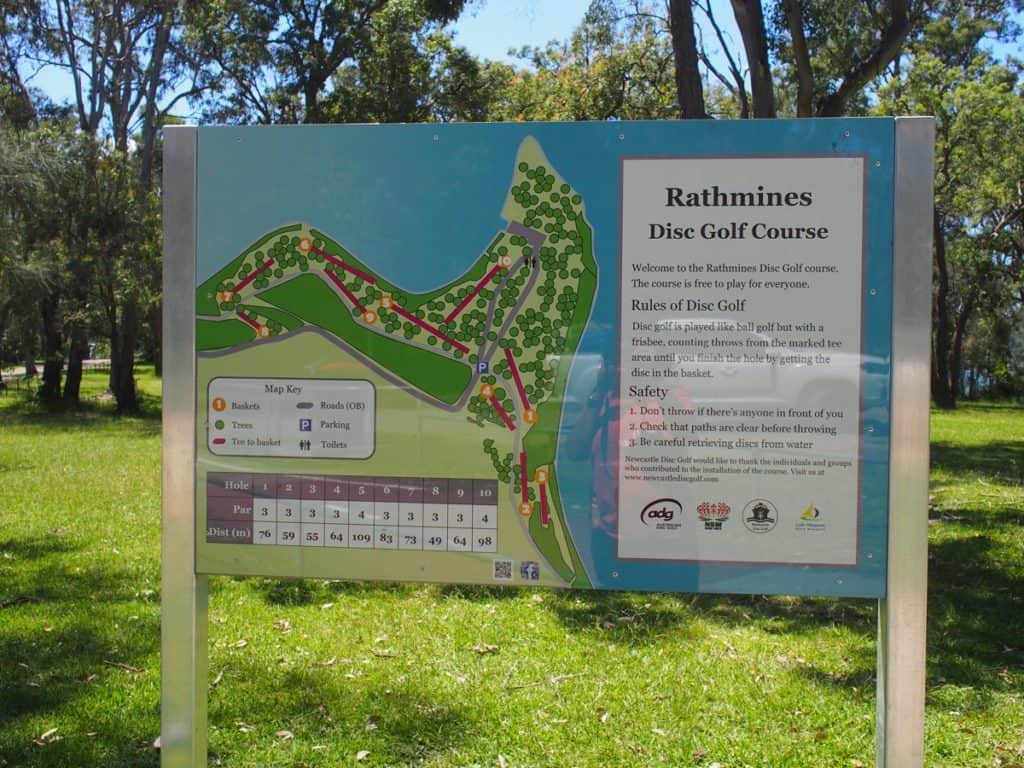frisbee golf rathmines