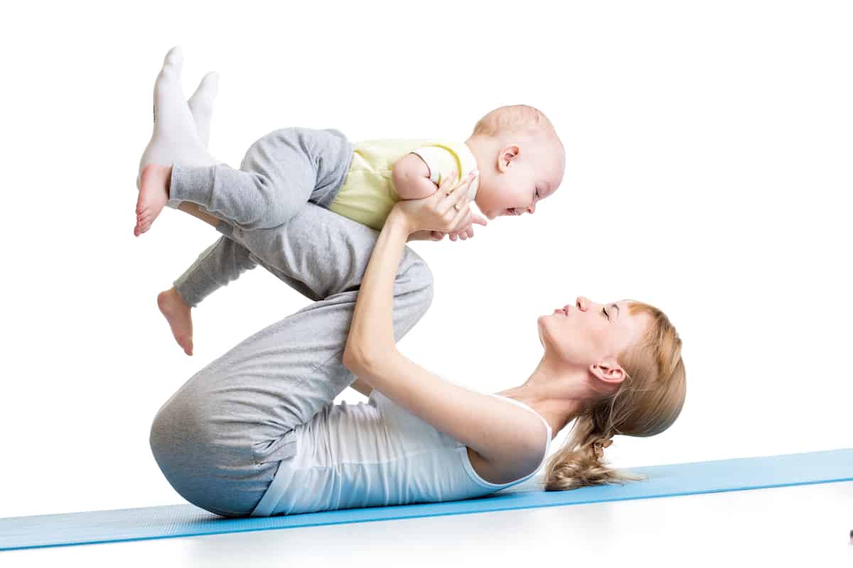 Mums and Bubs fitness class