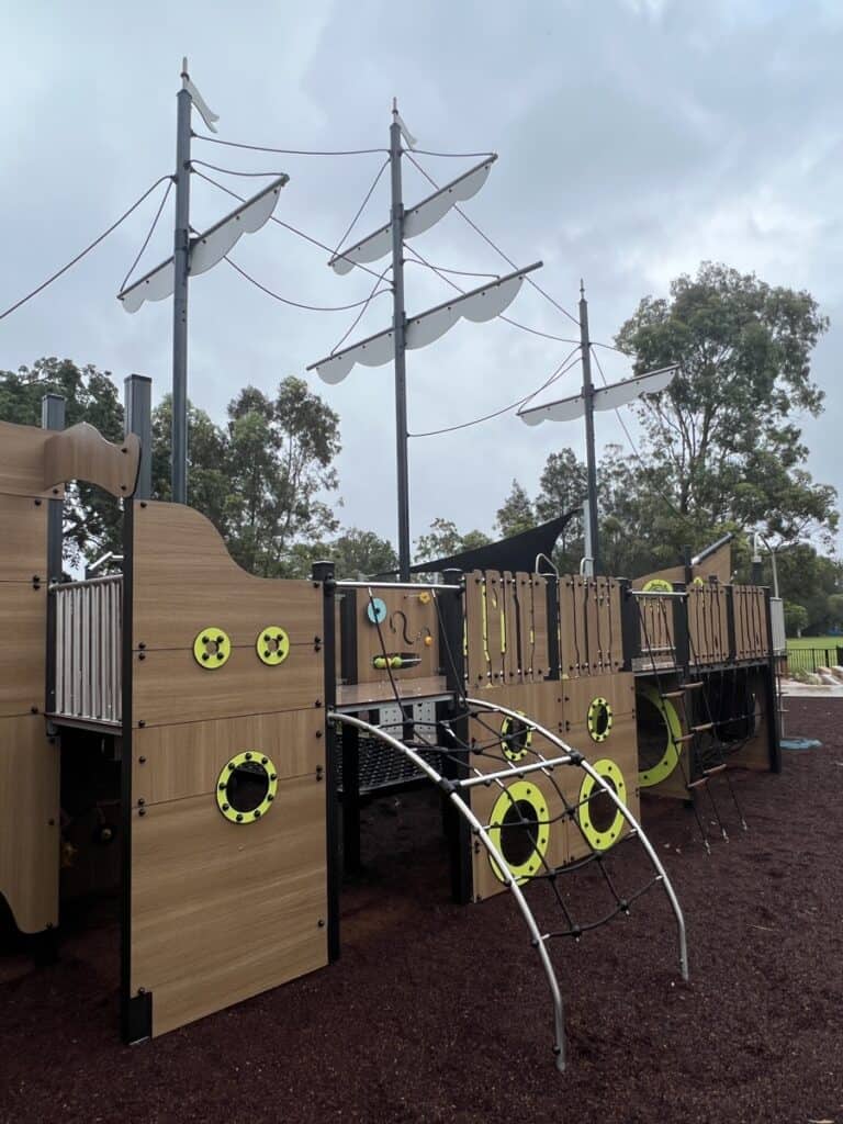 Croudace Bay Playground Pirate Ship