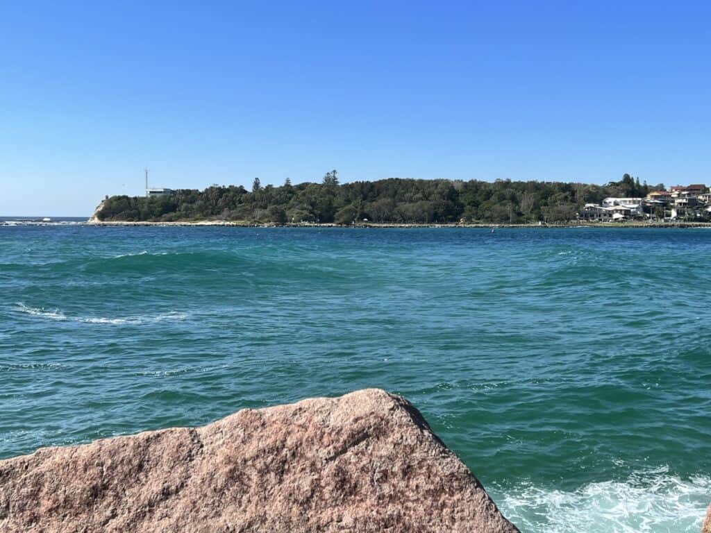 Blacksmiths Beach Breakwater