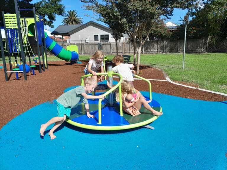 Avon Street Reserve Playground in Mayfield So Many Swings to Choose
