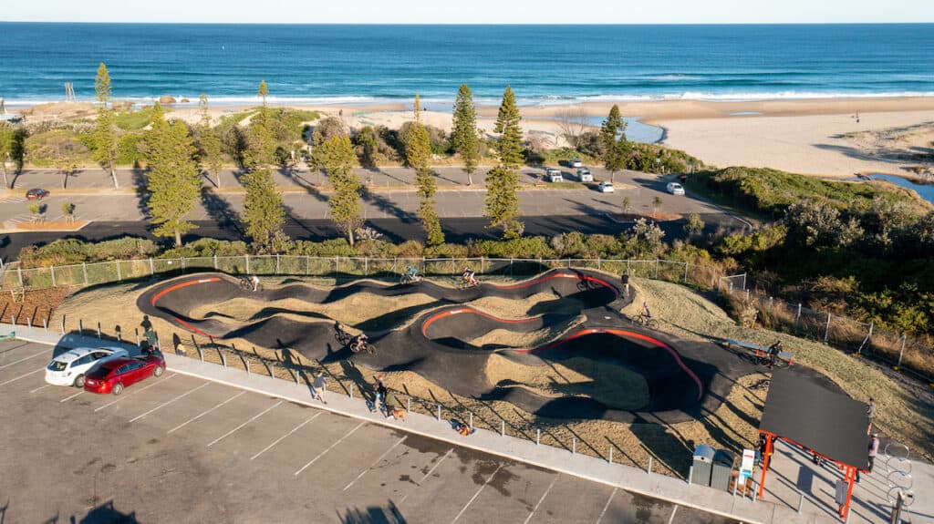 redhead pump track