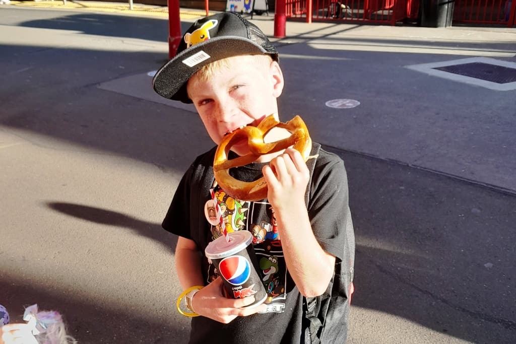 Luna Park food