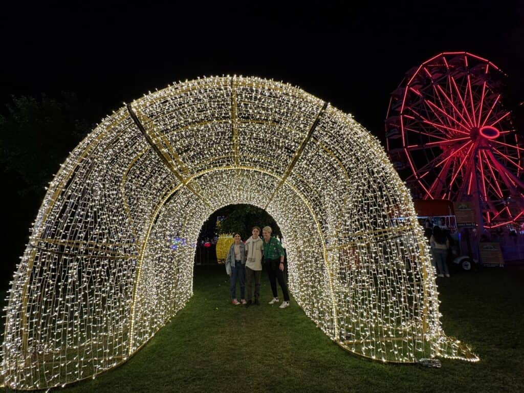 hunter valley gardens Christmas lights review