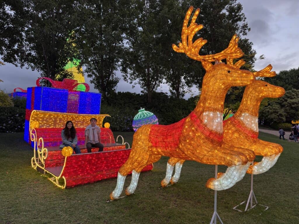 hunter valley gardens Christmas lights review