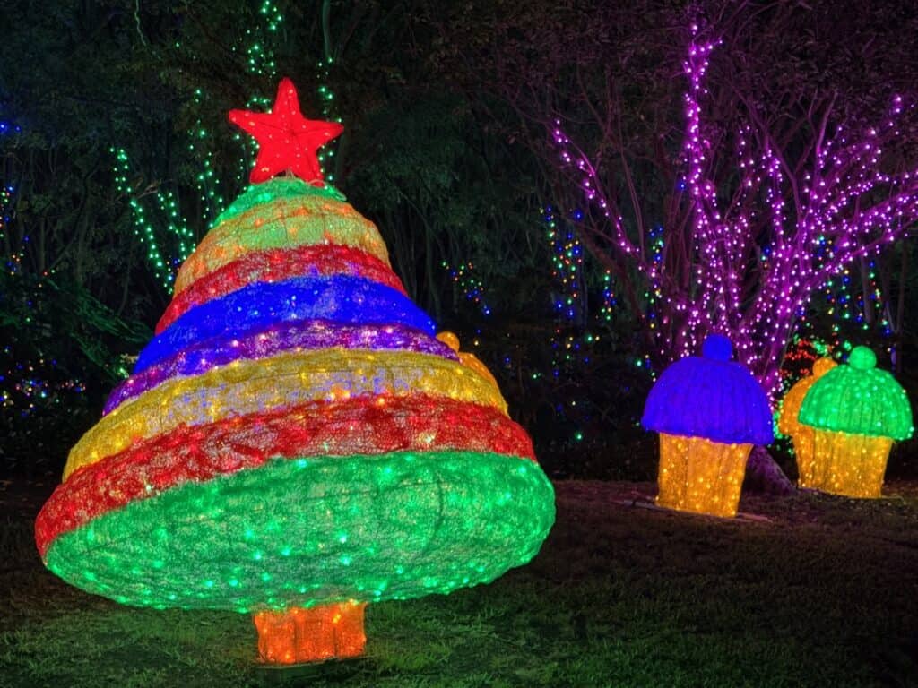 hunter valley gardens Christmas lights review