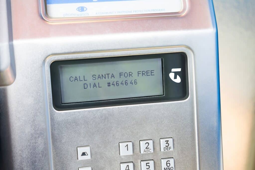 free calls to santa telstra