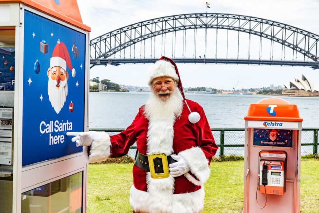 free calls to santa telstra