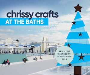 Chrissy Crafts at the Baths