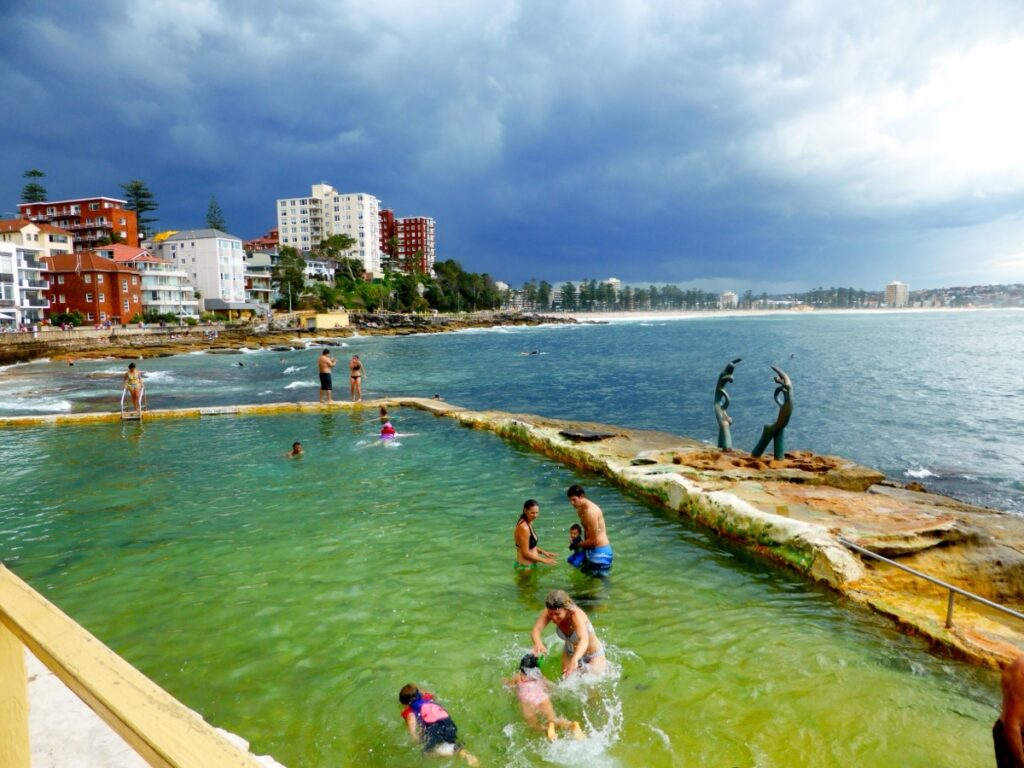 Sydney ocean pools families