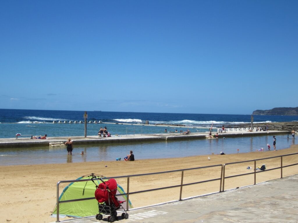 Newcastle walks with stroller