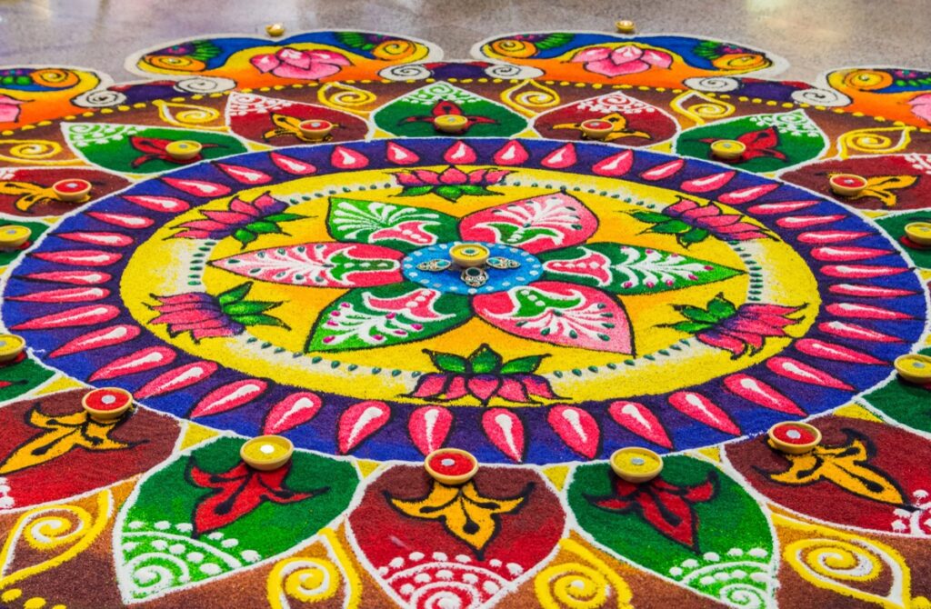 Deepavali with kids